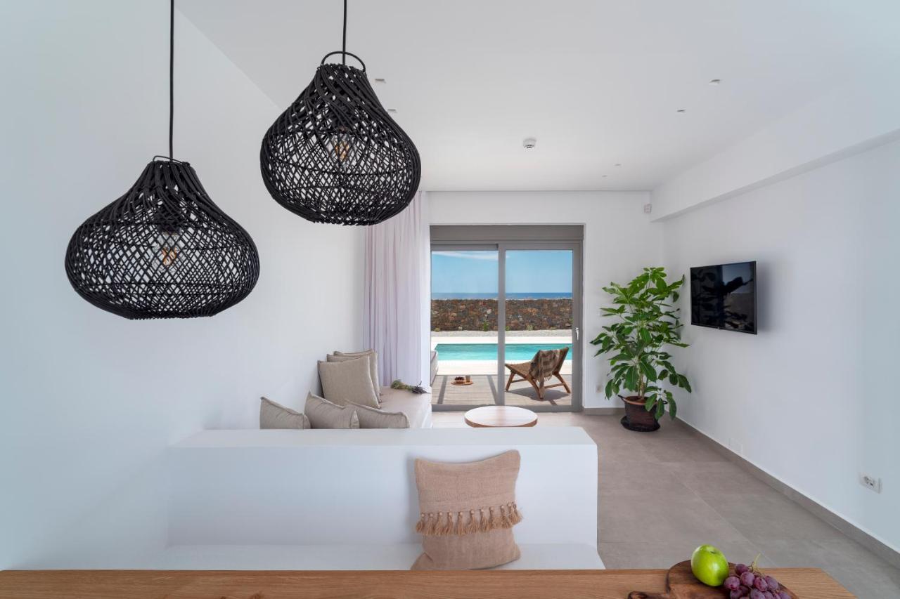 Terra D'Oro Sea View Villa With Private Pool Kiotari Exterior photo