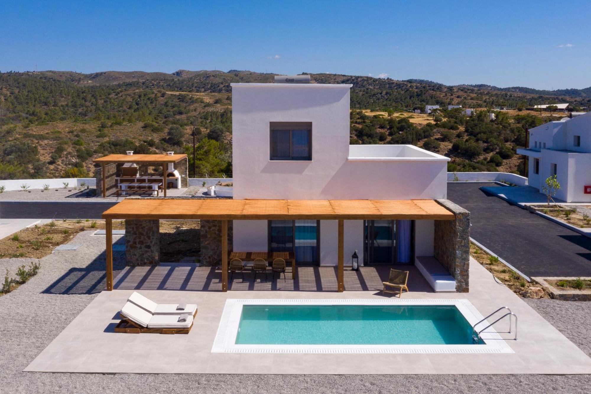 Terra D'Oro Sea View Villa With Private Pool Kiotari Room photo